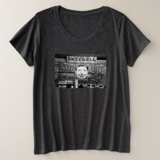 '50c Skeeball' Dames' Plus-Size T-shirt (Design voorkant)