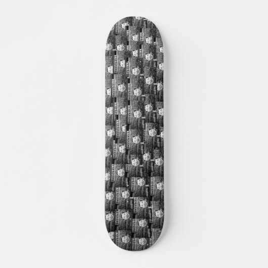 '50c Skeeball' Op maat gemaakt skateboard (Voorkant)