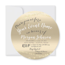 50e 60e 70e verjaardag Confetti Gold