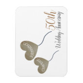 50e ballon van het gouden Jubileum Magneet (Verticaal)