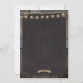 50e BBQ Barbecue & Beer Birthday Invitation Kaart (Achterkant)