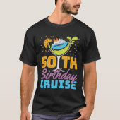 50e Birthday Cruise T-shirt (Voorkant)
