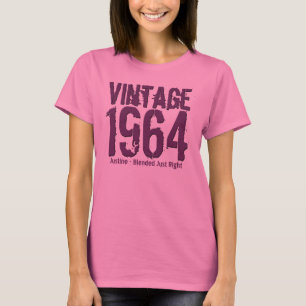 50e Birthday Gift 1964 Blended Just Right v02 T-shirt