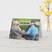 50E BIRTHDAY VOOR HEM FUNNY CARDS KAART (Gele Bloem)