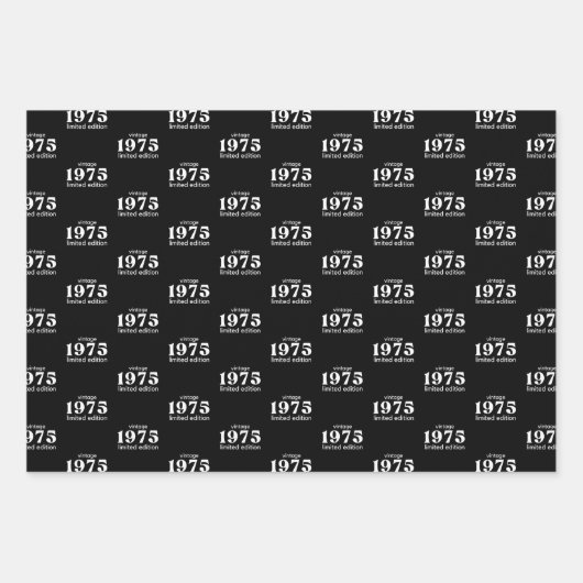 50e Birthday Wrapping Paper (Voorkant 2)