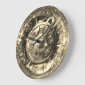 50e bruiloft Jubileum 1970 2020 Faux Gold Grote Klok (Hoek)