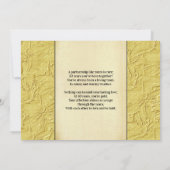 50e bruiloft Jubileum 2 foto Kaart (Achterkant)