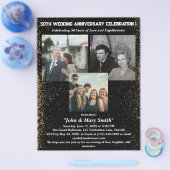 50e bruiloft Jubileum Flyer (Enkel)