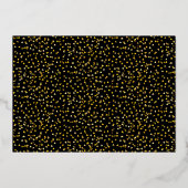 50e bruiloft Jubileum foto Opslaan van de datum Folie Uitnodiging (Achterkant)