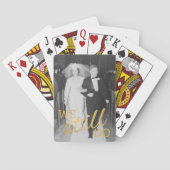 50e bruiloft Jubileum foto - we doen nog steeds Pokerkaarten (Achterkant)