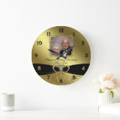 50e bruiloft Jubileum Fotowandklok Grote Klok (Huis)