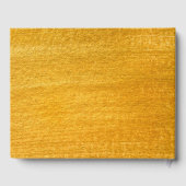 50e bruiloft Jubileum Gold Blush Pink Bloemen Gastenboek (Achterkant)