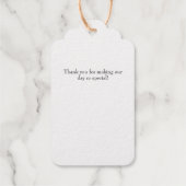 50e bruiloft Jubileum Gold Cadeaulabels (Achterkant)