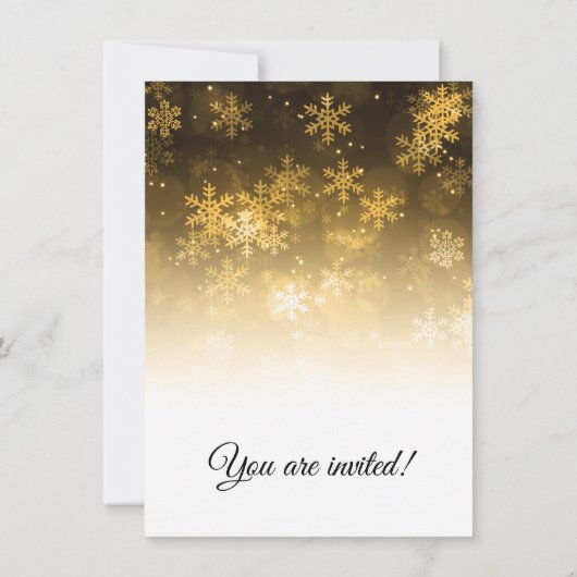 50e bruiloft Jubileum Gold Holiday Sparkle Kaart (Achterkant)