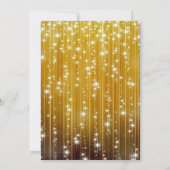 50e bruiloft Jubileum Gold Kaart (Achterkant)