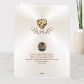 50e bruiloft Jubileum Kaart voor Ouders (Achterkant)