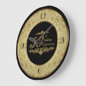 50e bruiloft Jubileum klok (Hoek)