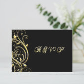 50e bruiloft Jubileum RSVP (Staand voorkant)