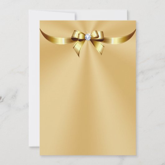 50e bruiloft Jubileum SAVE the DATE Uitnodigingen (Achterkant)