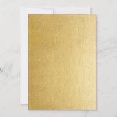 50e bruiloft Jubileum - Speciaal Faux Gold Kaart (Achterkant)