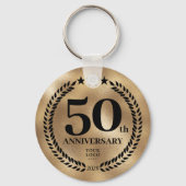 50e Business Jubileum Gold Herdenking Sleutelhanger (Voorkant)