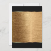 50e donkerbruin ontwerp voor Jubileum van het hart Kaart (Achterkant)