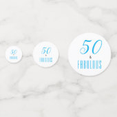 50e en Fabulous Birthday Confetti (Voorkanten)