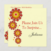 50e Enterprise Party-uitnodigingen Kaart (Voorkant / Achterkant)