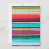 50e Fiesta Surprise verjaardagsfeestje uitnodiging (Achterkant)