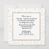 50e foto gouden bruiloft uitnodiging (Achterkant)