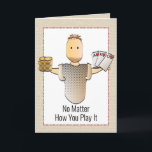 50e Funny Poker Hand Gambling Birthday Kaart<br><div class="desc">Op zoek naar een kaart om een beetje plezier te maken met iemand? Deze grappige kaart kan worden gepersonaliseerd met zijn naam om een aangepaste aanraking toe te voegen!</div>