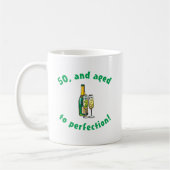  50e geboorte-cadeau koffiemok (Links)