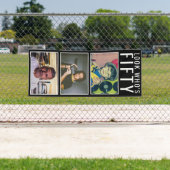 50e geboortedag foto-banner spandoek (Insitu)