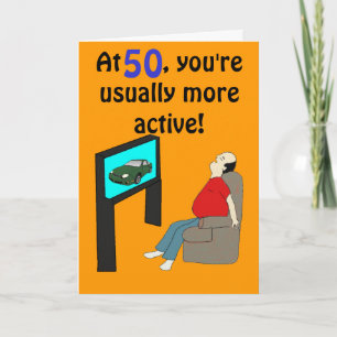 50e geboortedag kaart