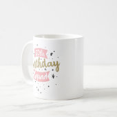 50e geboortedag koffiemok (Voorkant links)