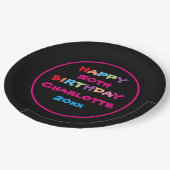 50e geboortedag of eender welke leeftijd met een p papieren bordje (Gekanteld)