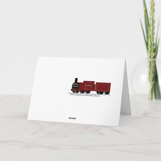 50e gepersonaliseerde verjaardagskaart van de stoo kaart (Achterkant)