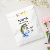 50e Geviste verjaardag Dank u Bedankzakje (Gezegeld)