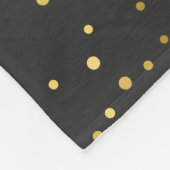 50e Gold Wedding-Jubileum Fleece Deken (Hoek)