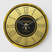 50e Golden Jubilee Ordination Jubileum CUSTOM Grote Klok (Voorkant)