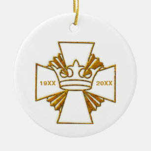 50e Golden Jubilee Priest Ordination Jubileum Keramisch Ornament