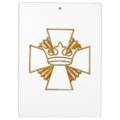 50e Golden Jubilee Priest Ordination Jubileum Klembord (Achterkant)