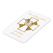 50e Golden Jubilee Priest Ordination Jubileum Magneet (Linkerzijde)