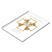 50e Golden Jubilee Priest Ordination Jubileum Notitieboek (Linkerzijde)