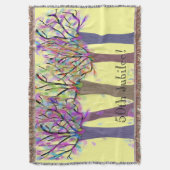 50e Golden Jubilee Woven Blanket Deken (Voorkant Verticaal)