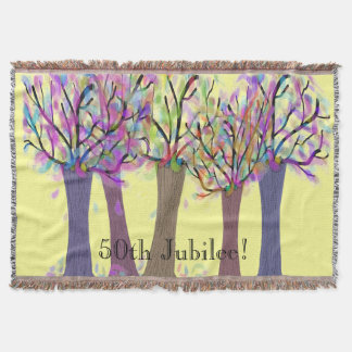 50e Golden Jubilee Woven Blanket Deken