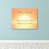 50e Golden Jubileum Canvas Afdruk (Insitu (Houten vloer))