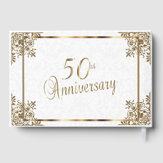 50e Golden Jubileum Design Gastenboek (Achterkant)