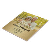 50e Golden Jubileum Foto Tegeltje (Zijkant)