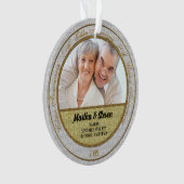 50e Golden Jubileum | Fotoversiering Ornament (voorkant)